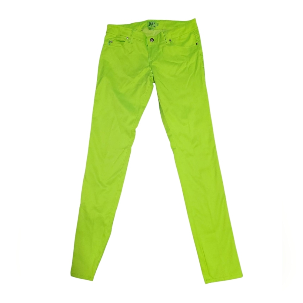 TRIPP neon Green Skinny Lowrise Jeans 7